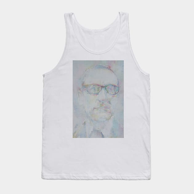 WILLIAM S. BURROUGHS watercolor and acryliic portrait Tank Top by lautir